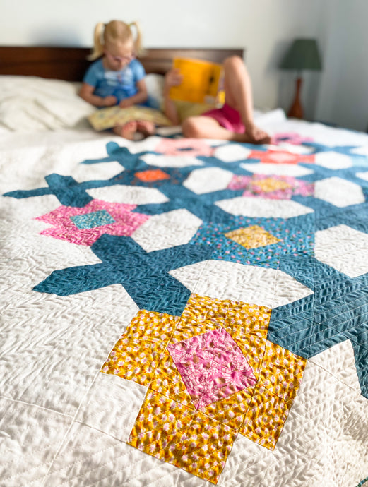 Jack's Gate Quilt Featuring Stay Gold by Ruby Star Society
