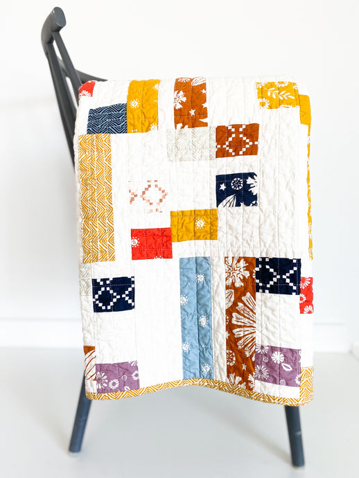 The Rebekah Modern Quilt featuring Golden Hour by Ruby Star Society