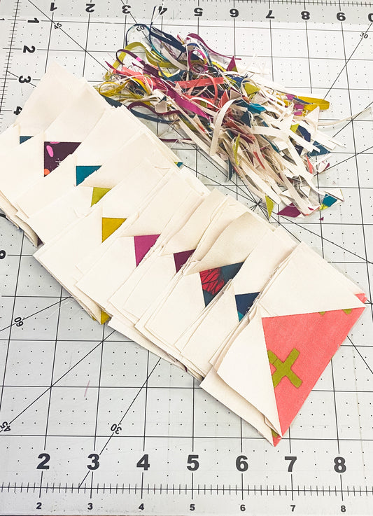 How to Sew Flying Geese Using the No Waste Method