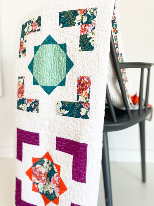 Old Muscat Souq quilt featuring Trouvaille by Art Gallery Fabrics