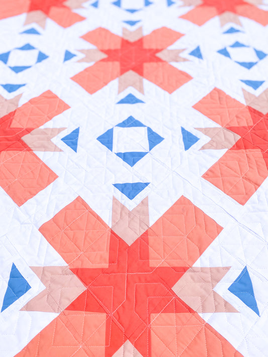 My First Sunrise Star Quilt