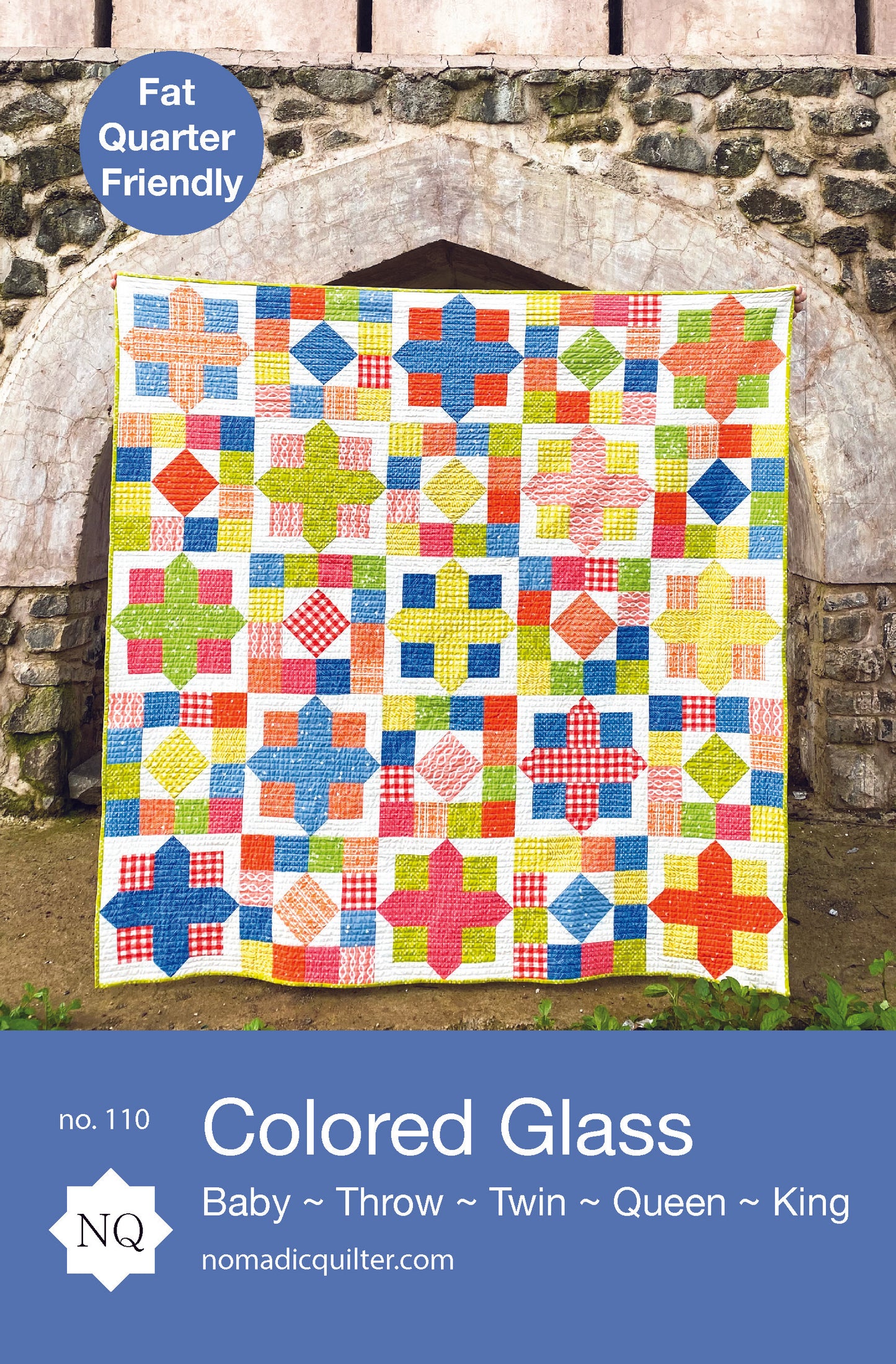Colored Glass PDF Pattern