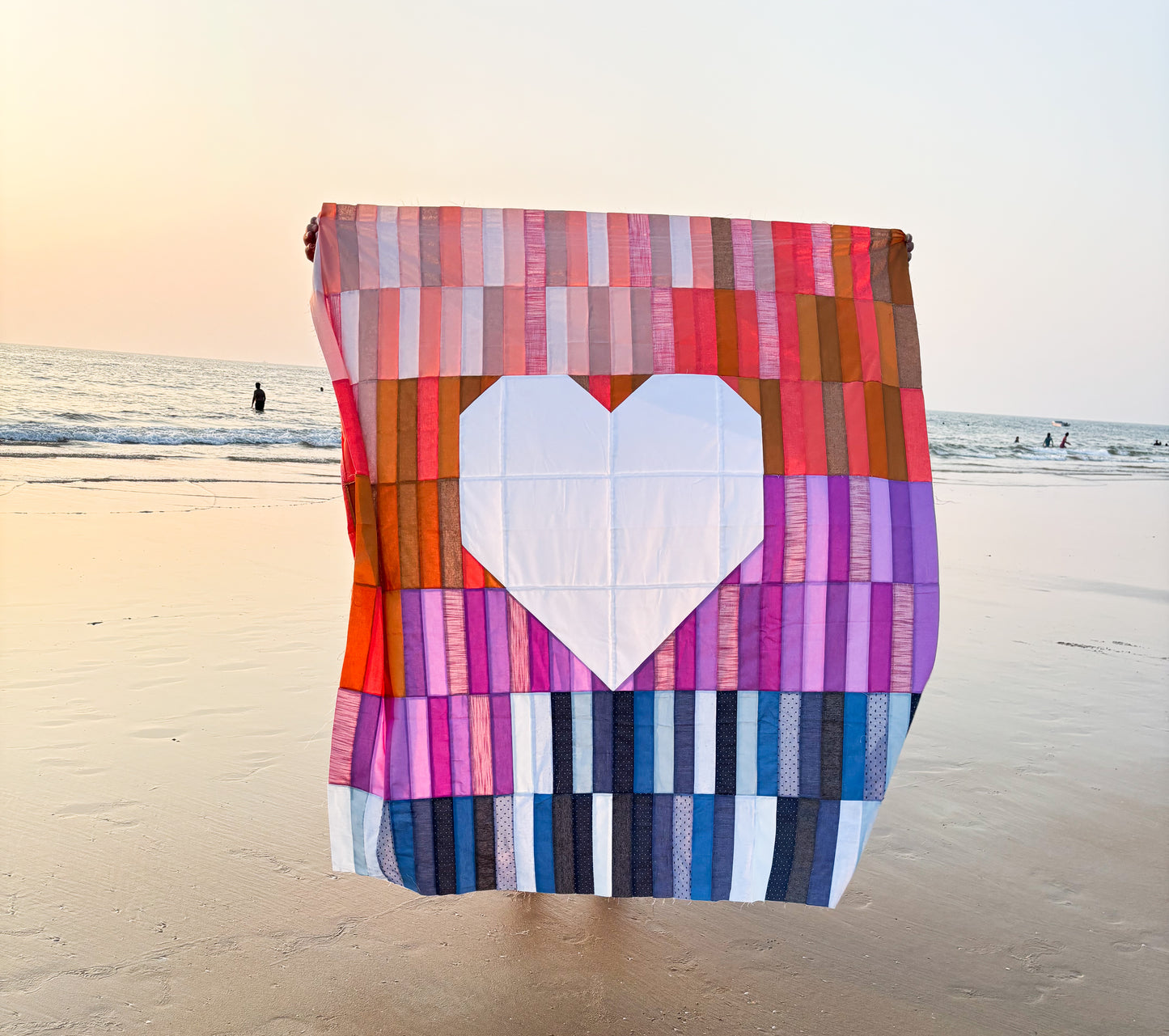 Jelly Heart Quilt Pattern PDF