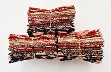 Load image into Gallery viewer, 13 Piece Red, Black and Cream Fat Quarter Bundle
