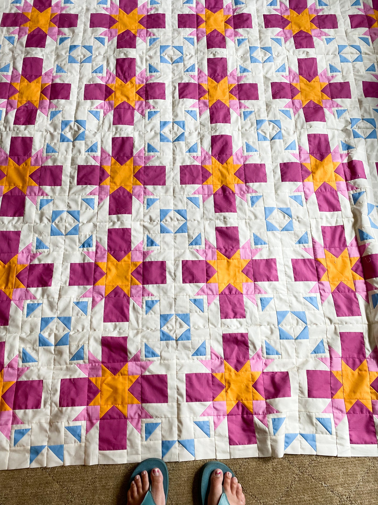 Sunrise Star PDF Quilt Pattern