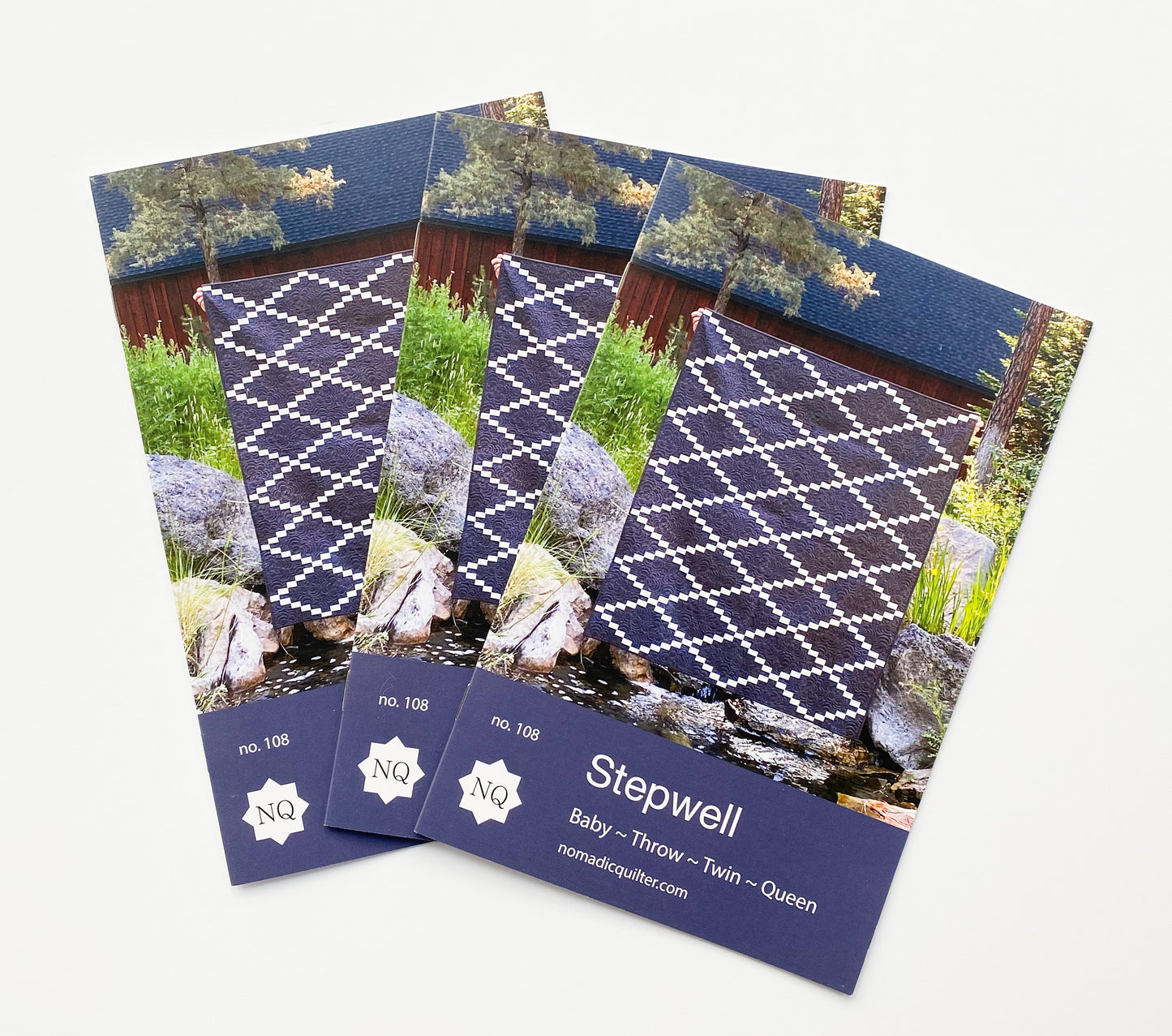Stepwell Quilt Pattern Pack of 3 Patterns