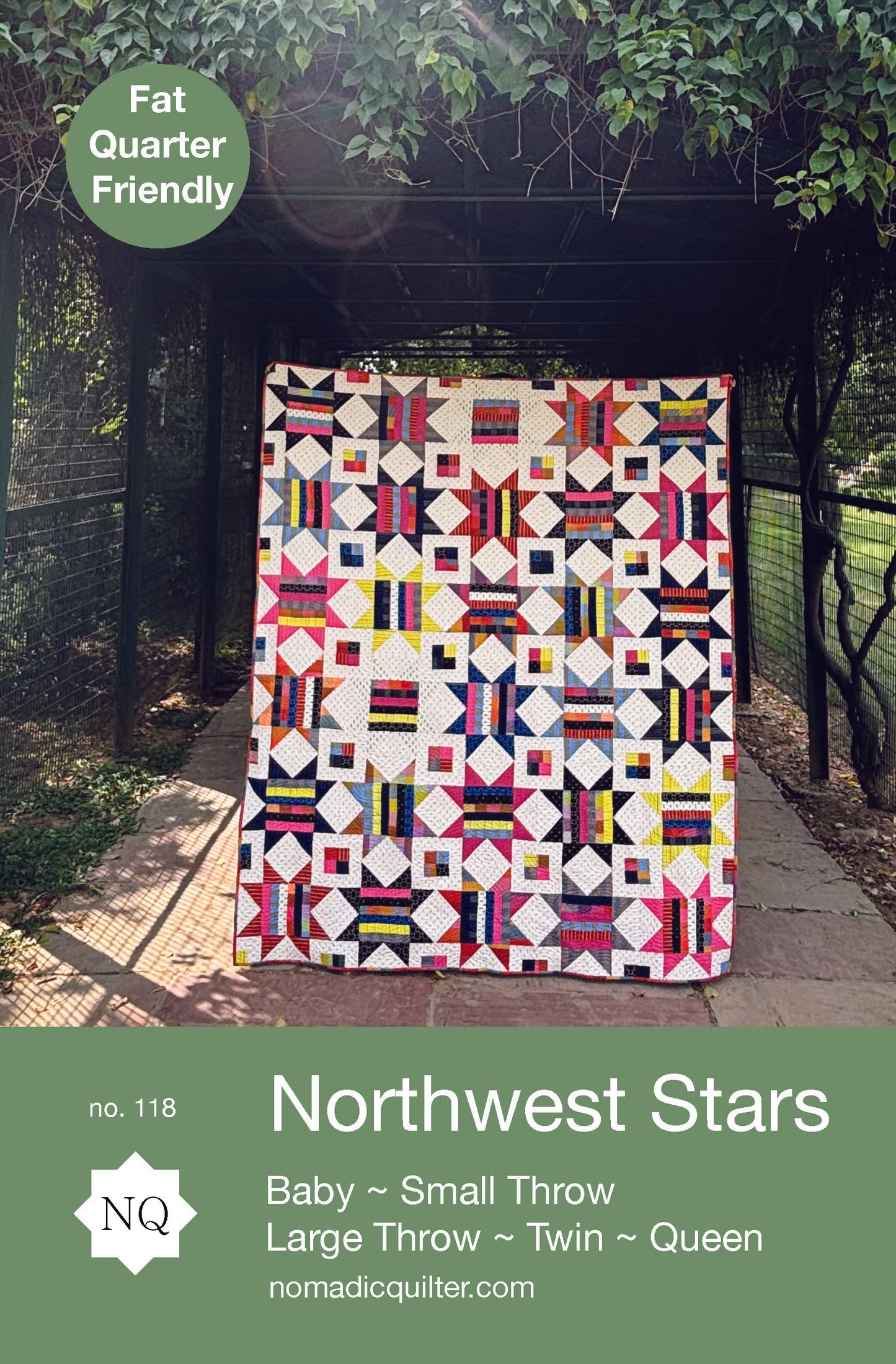 Northwest Star Quilt Pattern Pack of 3
