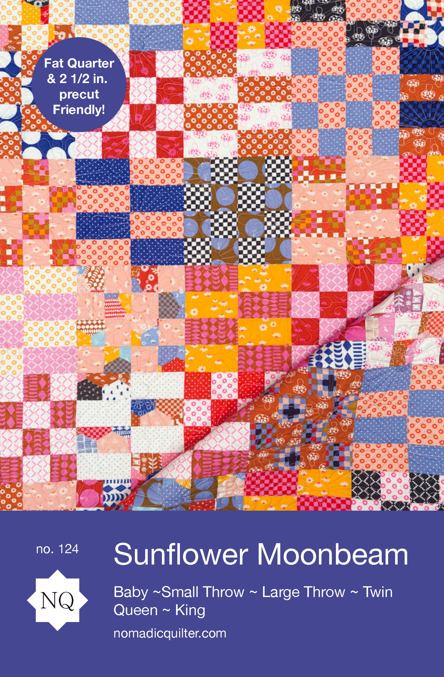 Sunflower Moonbeam Quilt Pattern