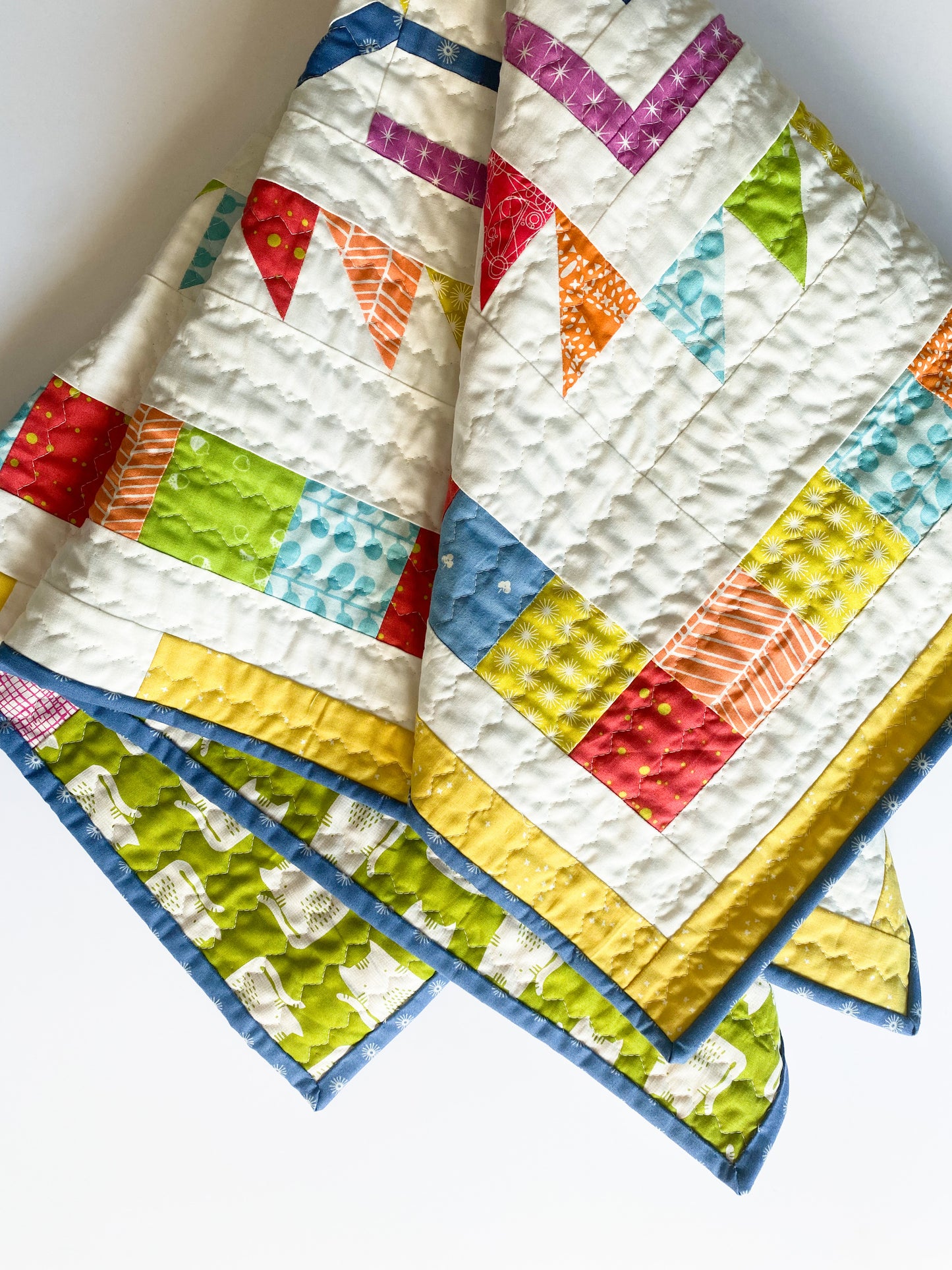 Framed Patchwork Star PDF Quilt Pattern