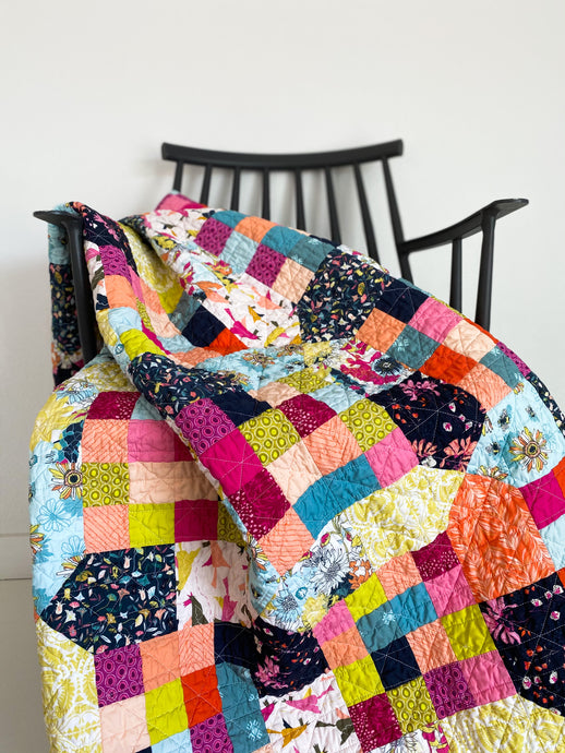 Red Fort of Agra Quilt Featuring Pollinate by Art Gallery Fabrics