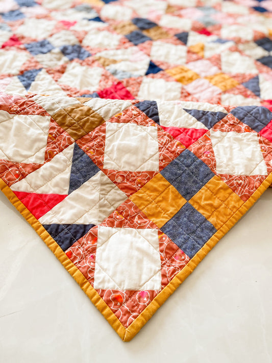 The Muted Hidden Shapes Quilt