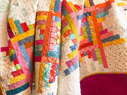The Scrappy Adelaide's Cabin Quilt