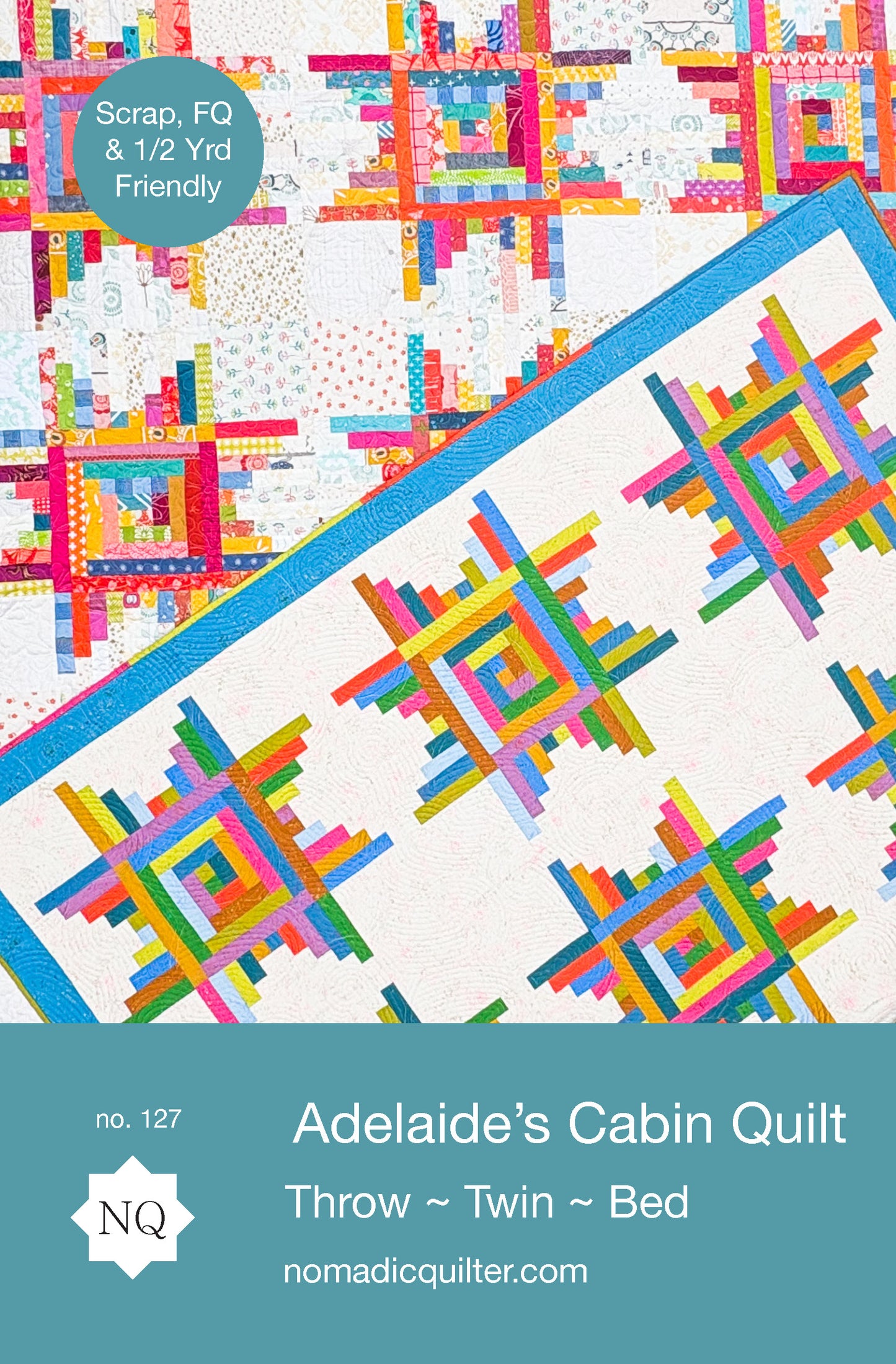 Adelaide's Cabin Paper Quilt Pattern
