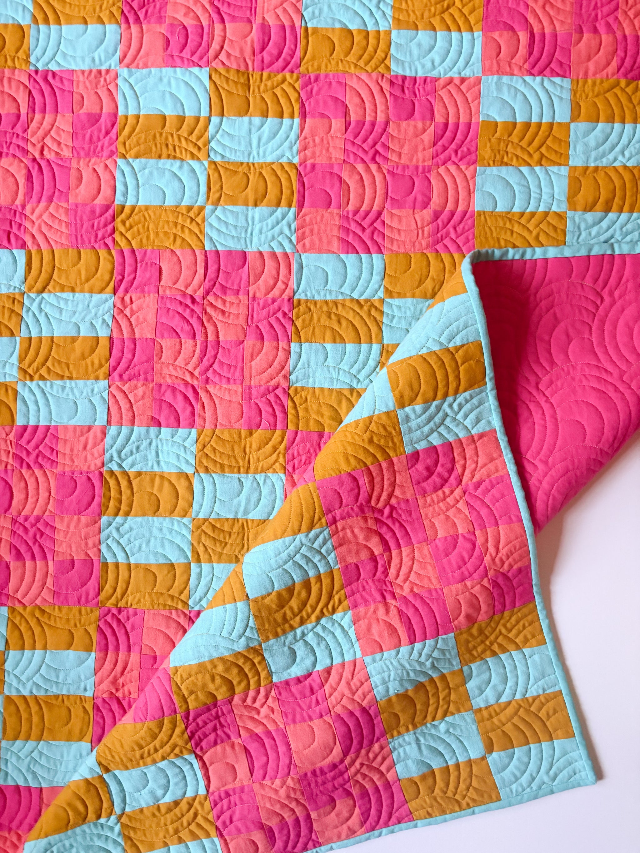 Sunflower Moonbeam Quilt Pattern – The Nomadic Quilter