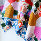 Red Fort of Agra Throw Size Quilt