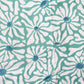 Mint Floral Backing Fabric