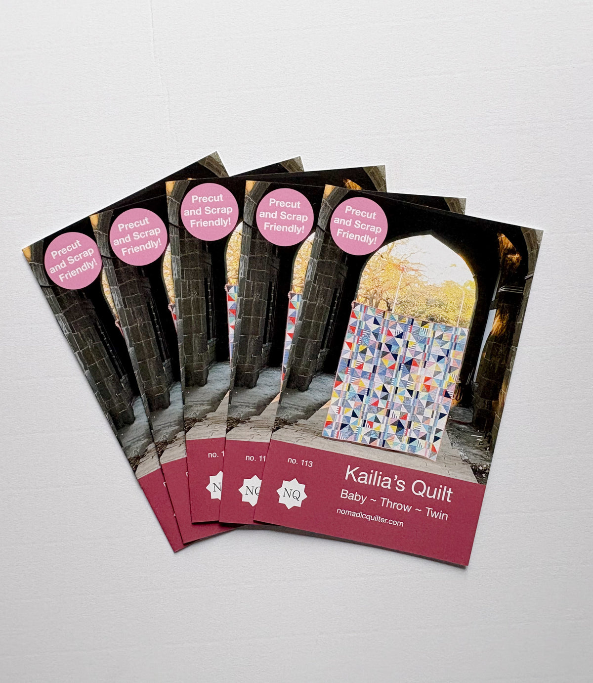 Kailia's Quilt Paper Pattern Pack of 5