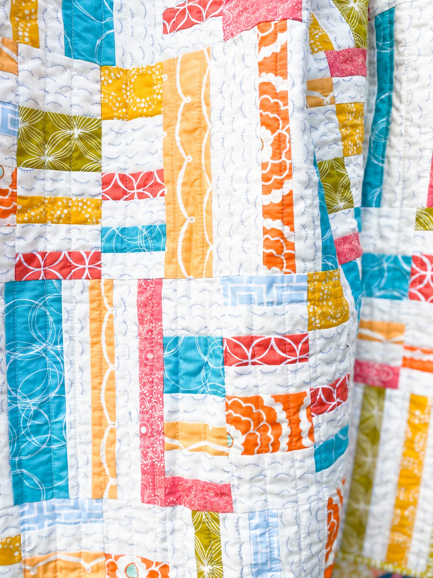 Throw Size Modified Rebekah Quilt