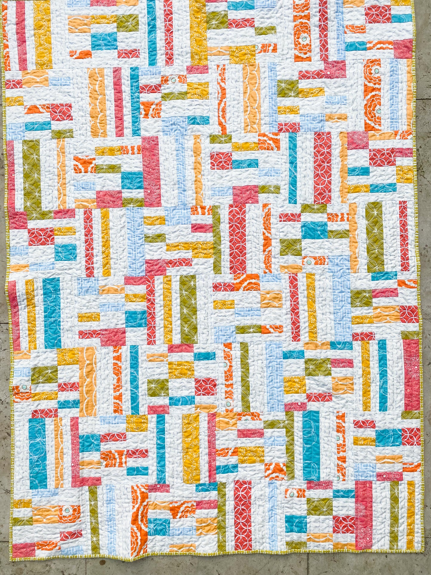 Throw Size Modified Rebekah Quilt
