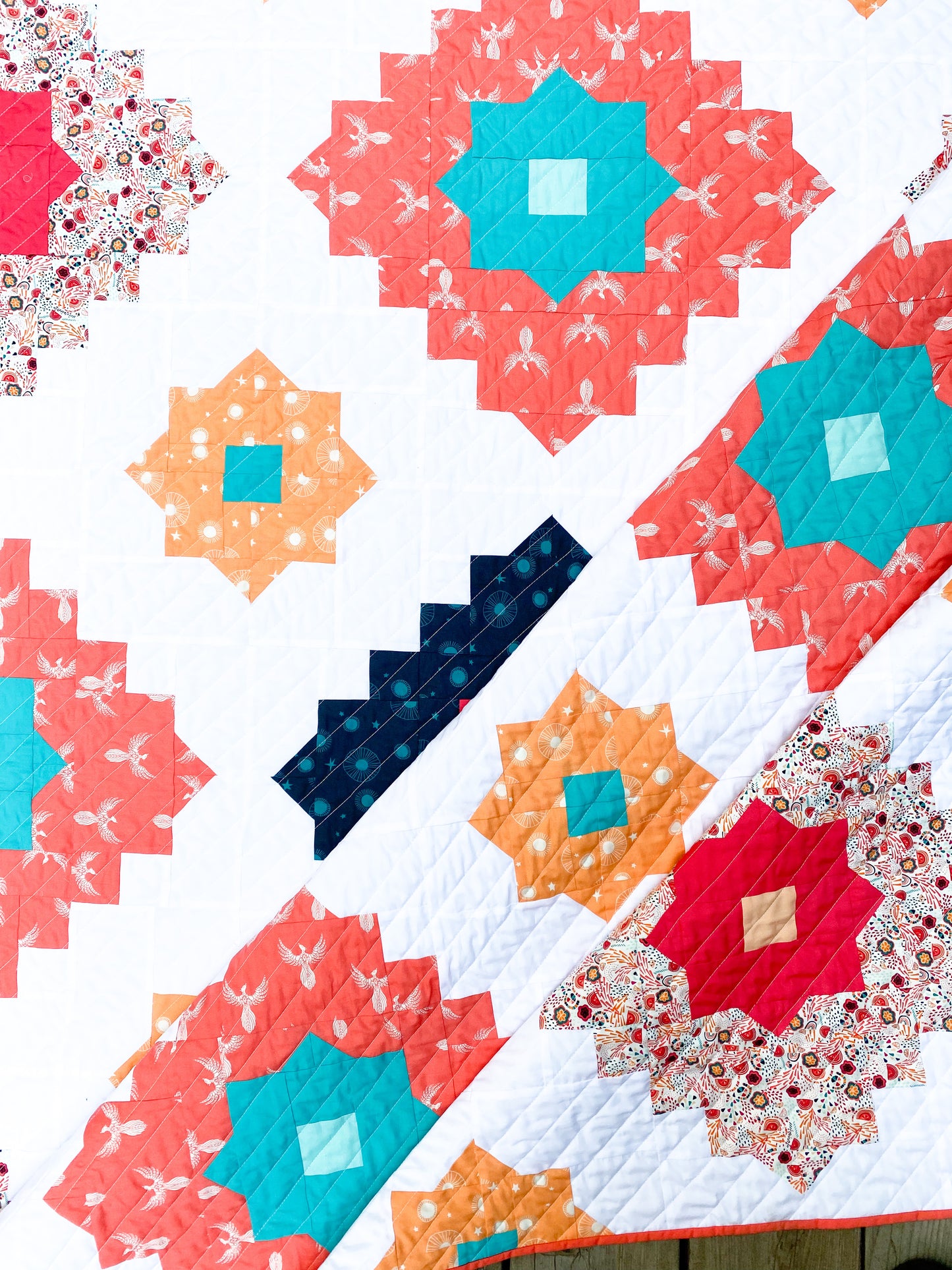 The Taj Throw Size Quilt