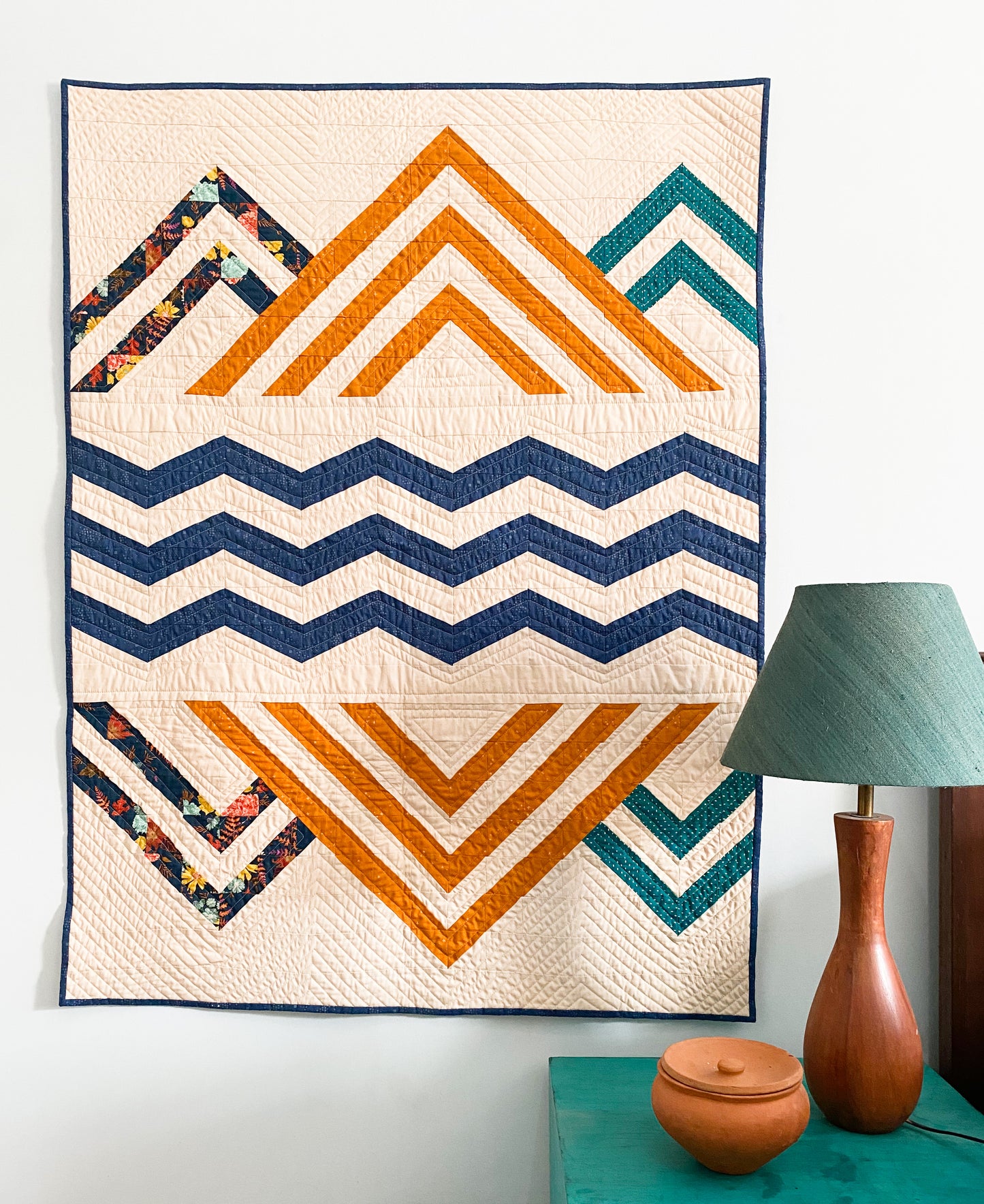 Baby Sized Little Three Creeks Quilt