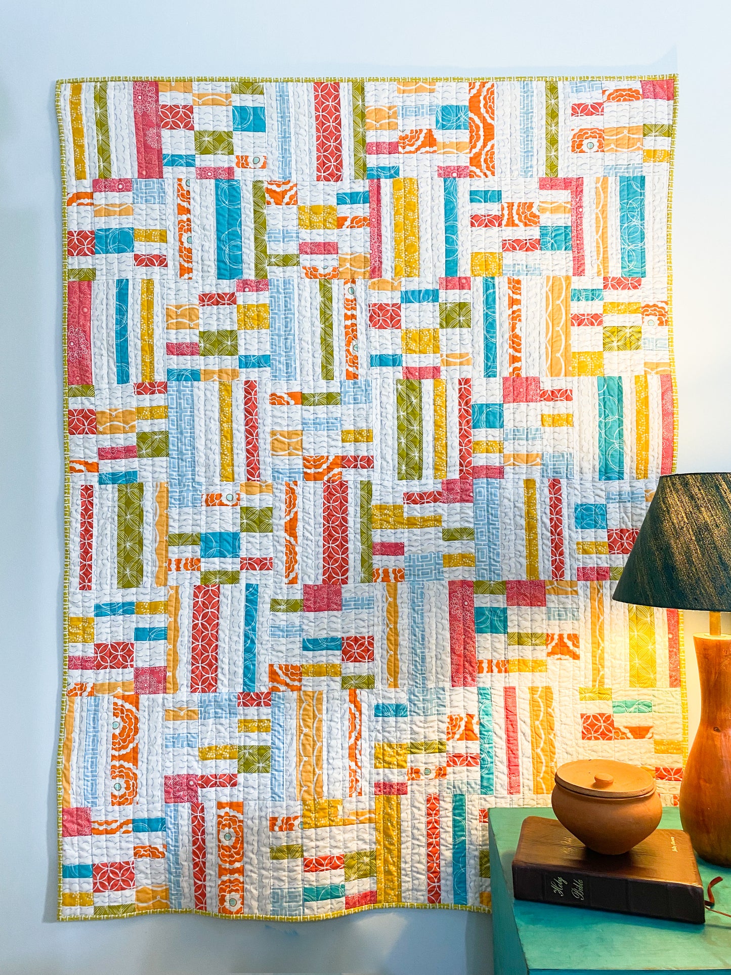 Throw Size Modified Rebekah Quilt