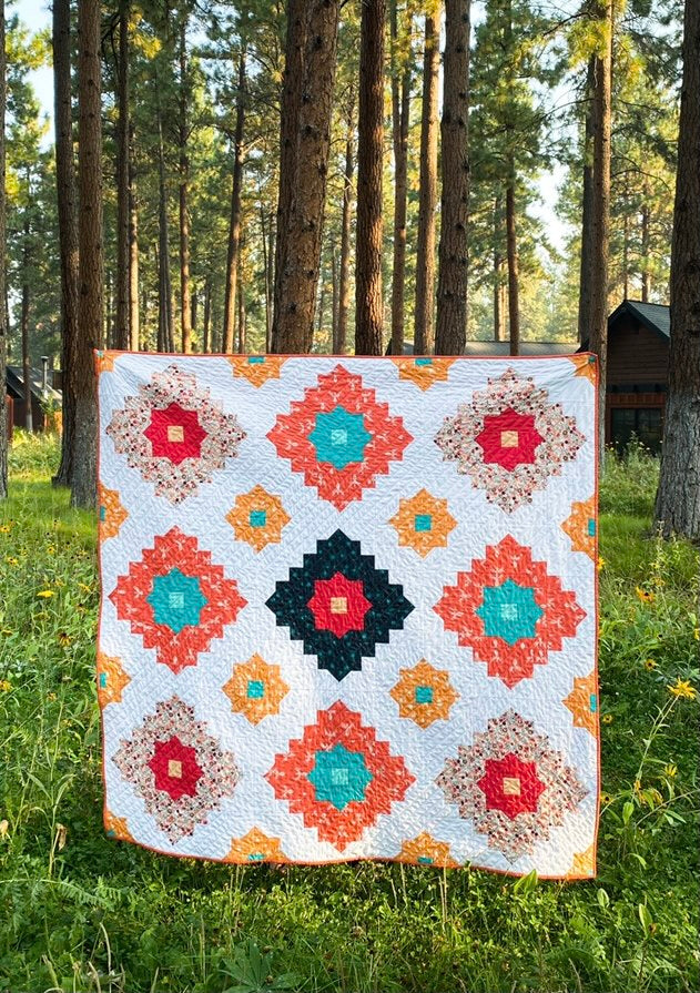 The Taj Throw Size Quilt
