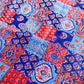 5 yards Red, Blue and White Fabric