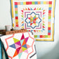 Framed Patchwork Star Paper Quilt Pattern