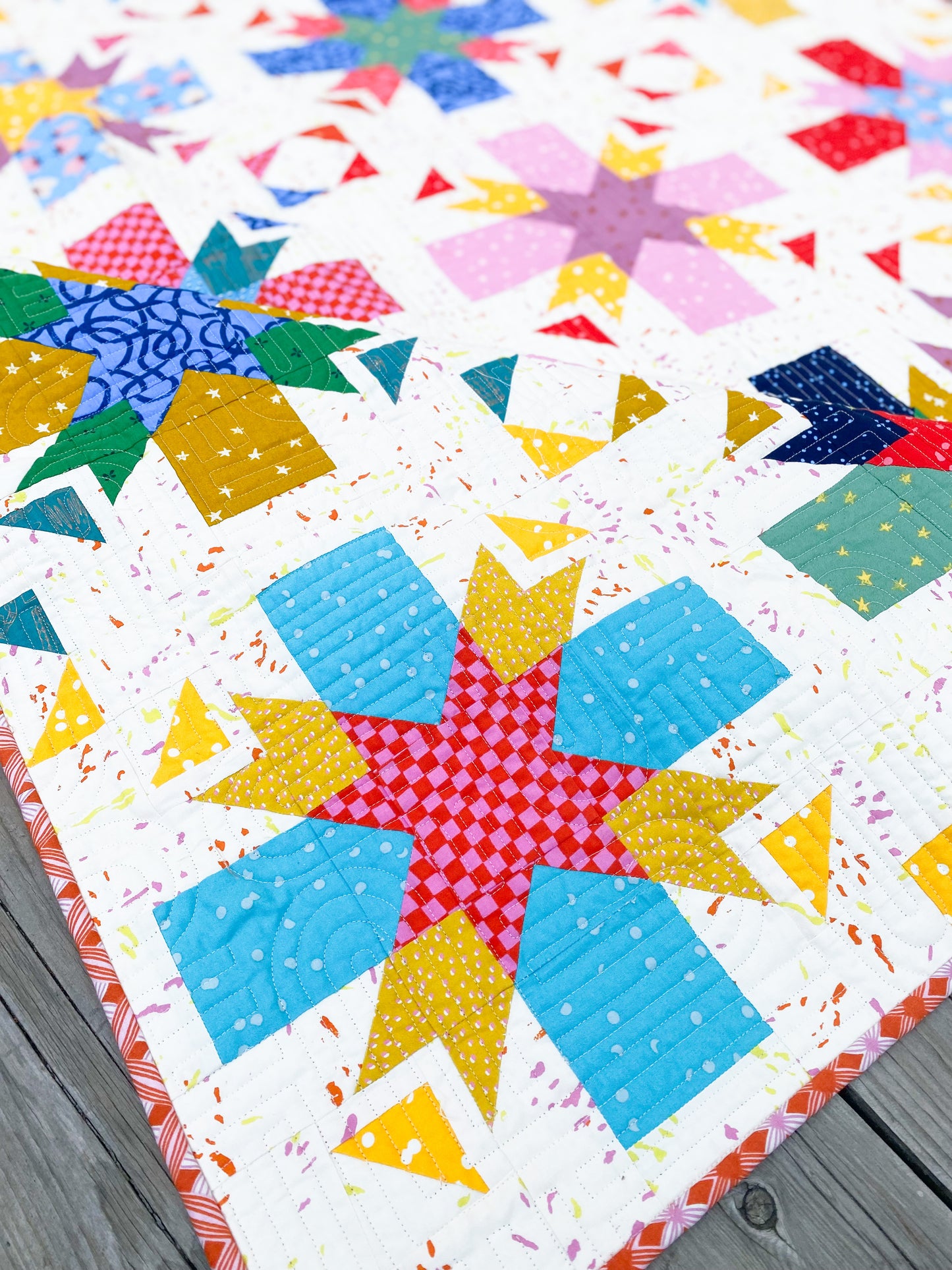 Sunrise Star Quilt Pattern Pack of 3 Patterns