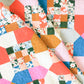 Red Fort of Agra Throw Size Quilt