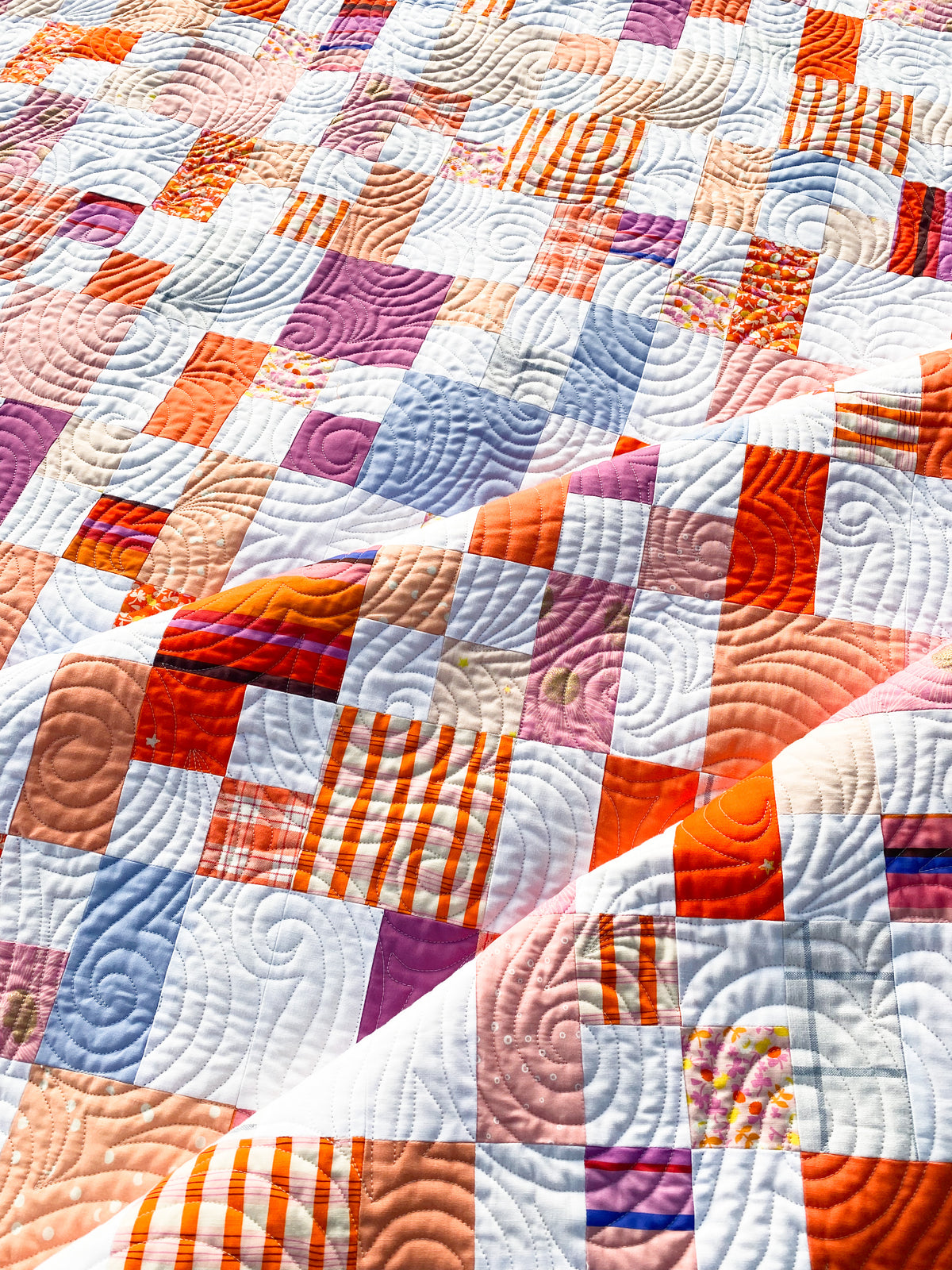 Scrambled Color Pattern Slightly Scrambled PDF Quilt Pattern — The Nomadic Quilter