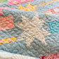 Teal Stars and Stripes Quilt