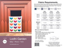 Load image into Gallery viewer, Lodhi Garden Quilt Pattern Pack of 3 Patterns
