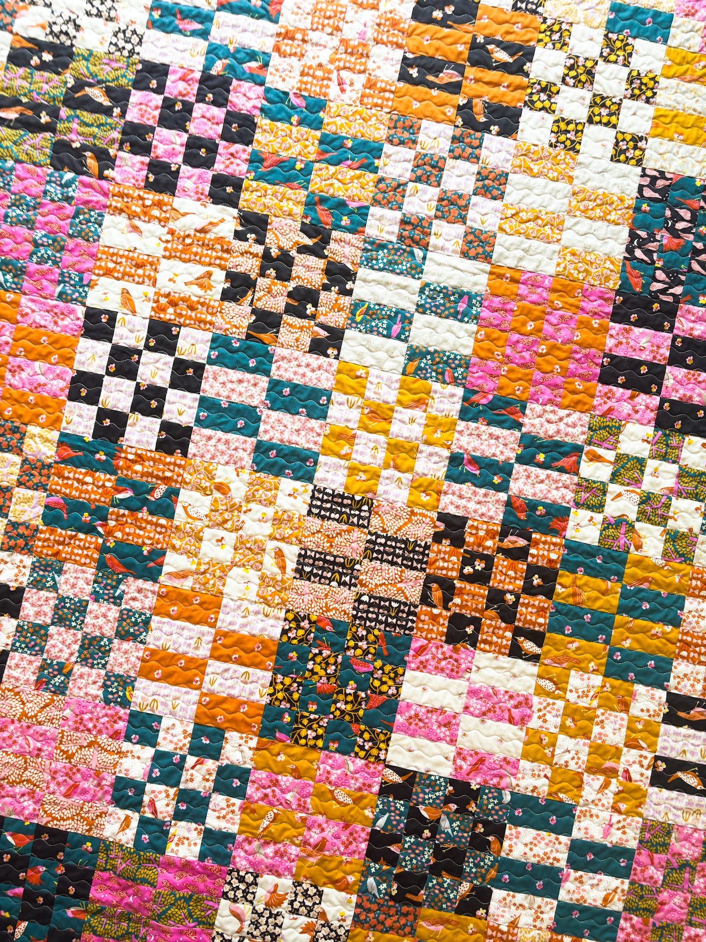 Sunflower Moonbeam Quilt Pattern