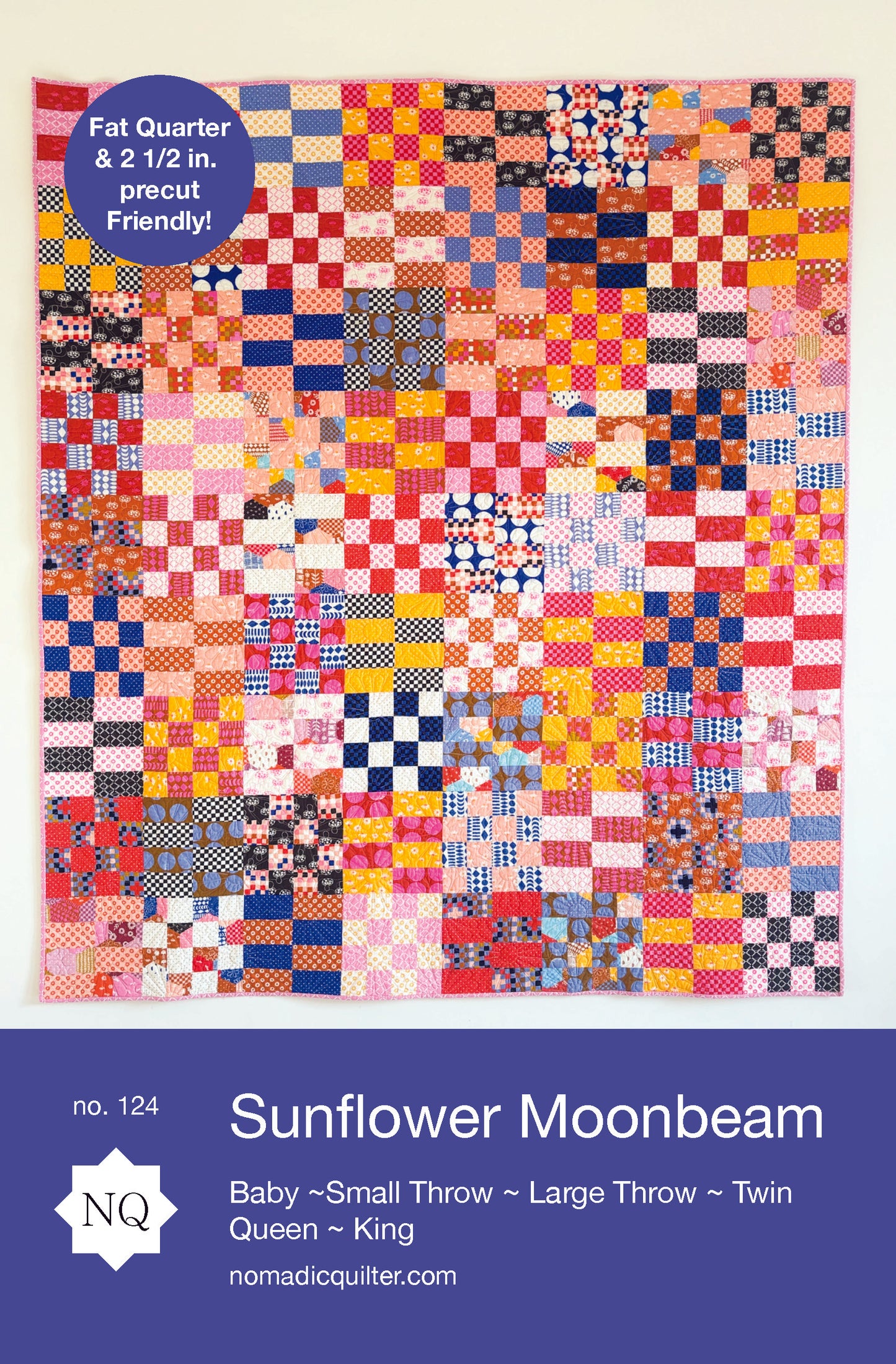 Sunflower Moonbeam Quilt Pattern