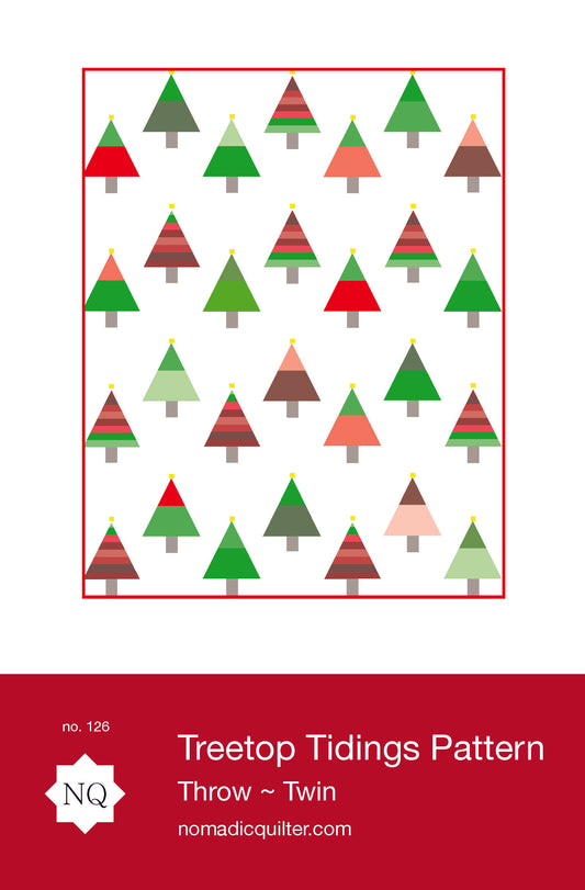 Tree Top Tidings PDF Quilt Pattern