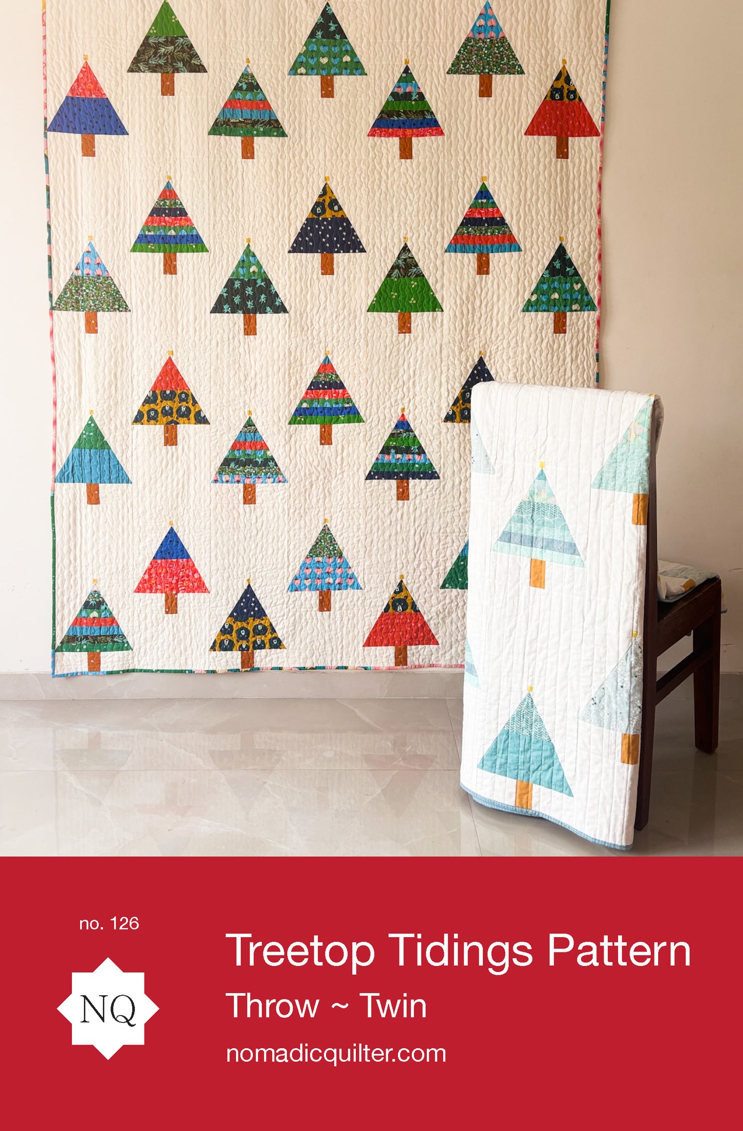 Tree Top Tidings PDF Quilt Pattern