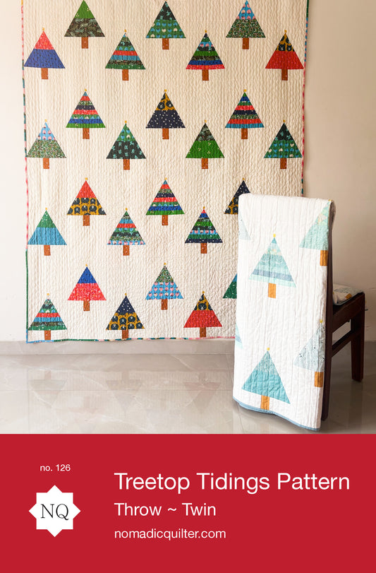 Tree Top Tidings PDF Quilt Pattern