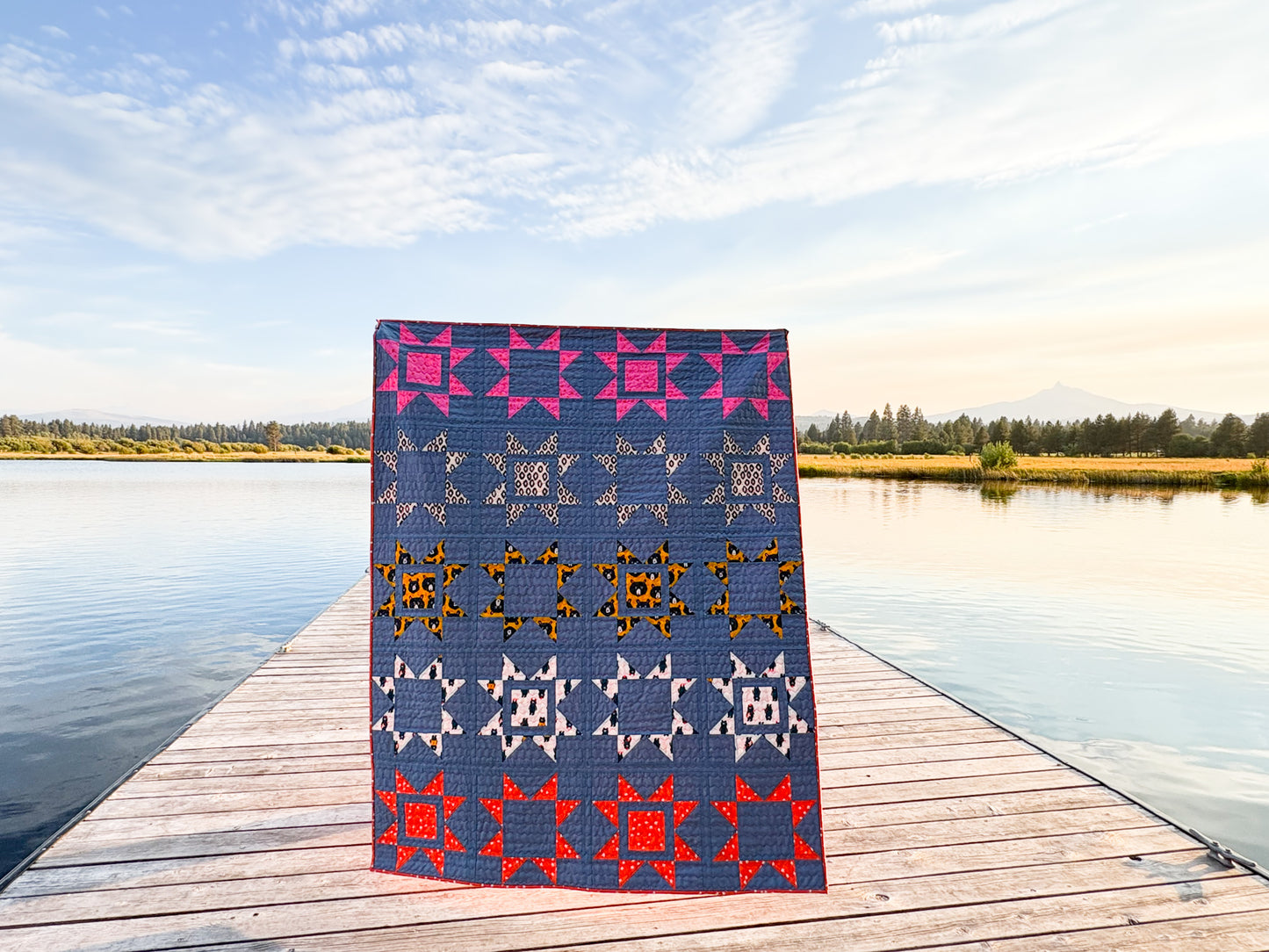 Balsam Star Teddy Bear Quilt