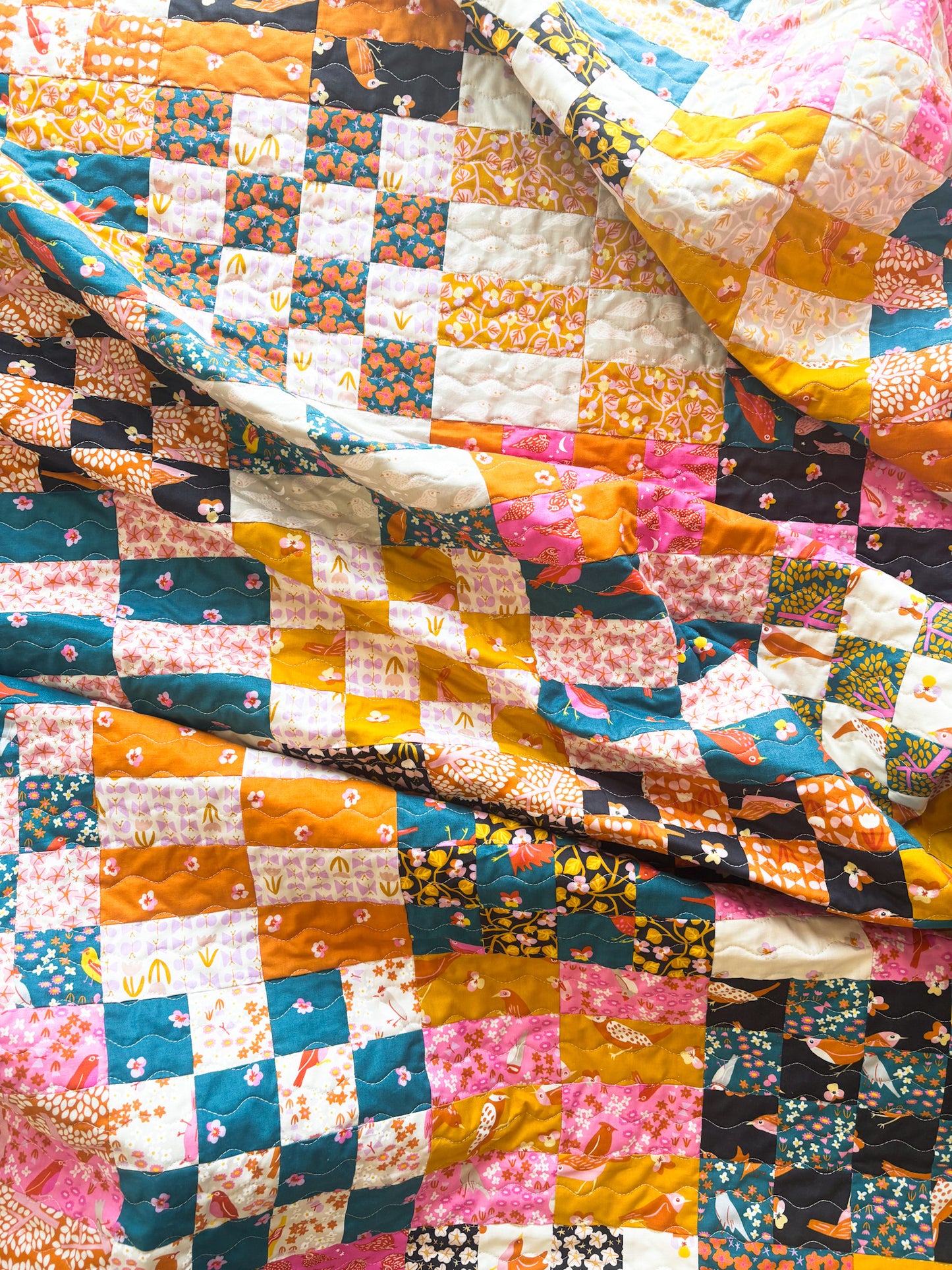 Sunflower Moonbeam Quilt Pattern