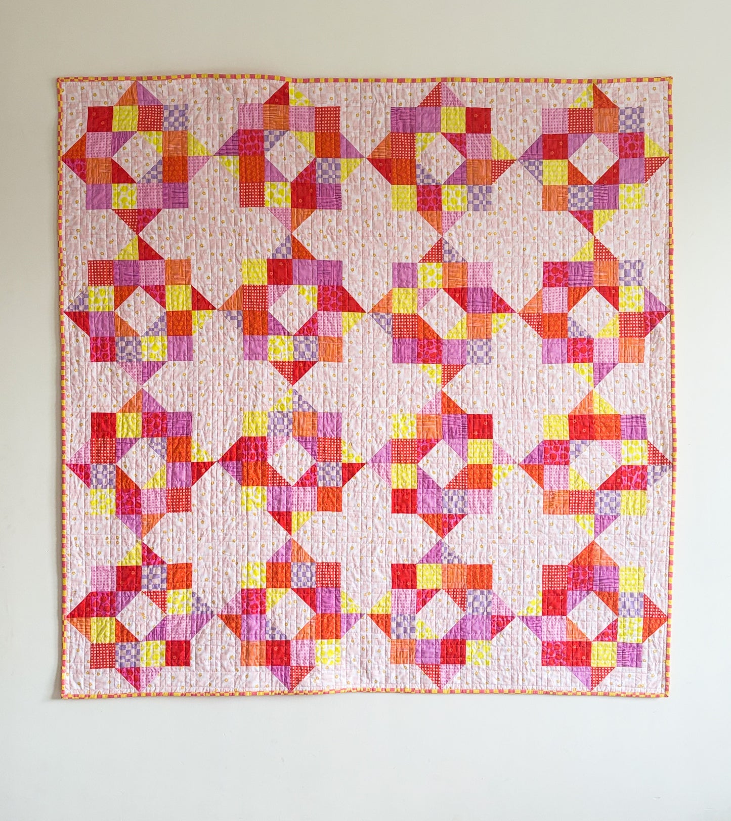 Throw Size Patchwork Jubilee
