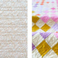 9 Patch Speckled Throw Quilt
