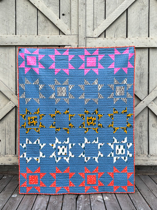 Balsam Star Teddy Bear Quilt