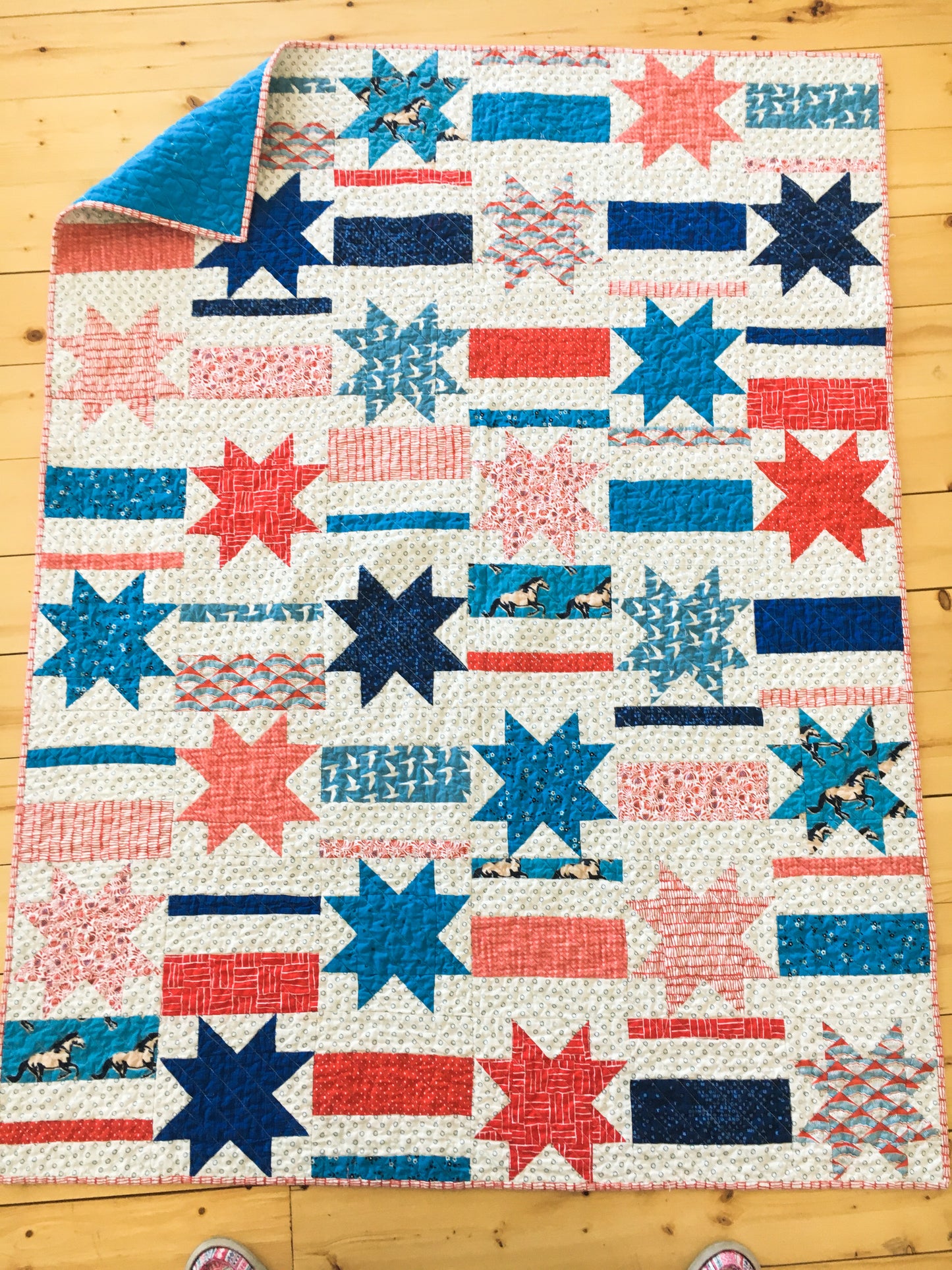 Mismatched Stars and Stripes PDF Pattern