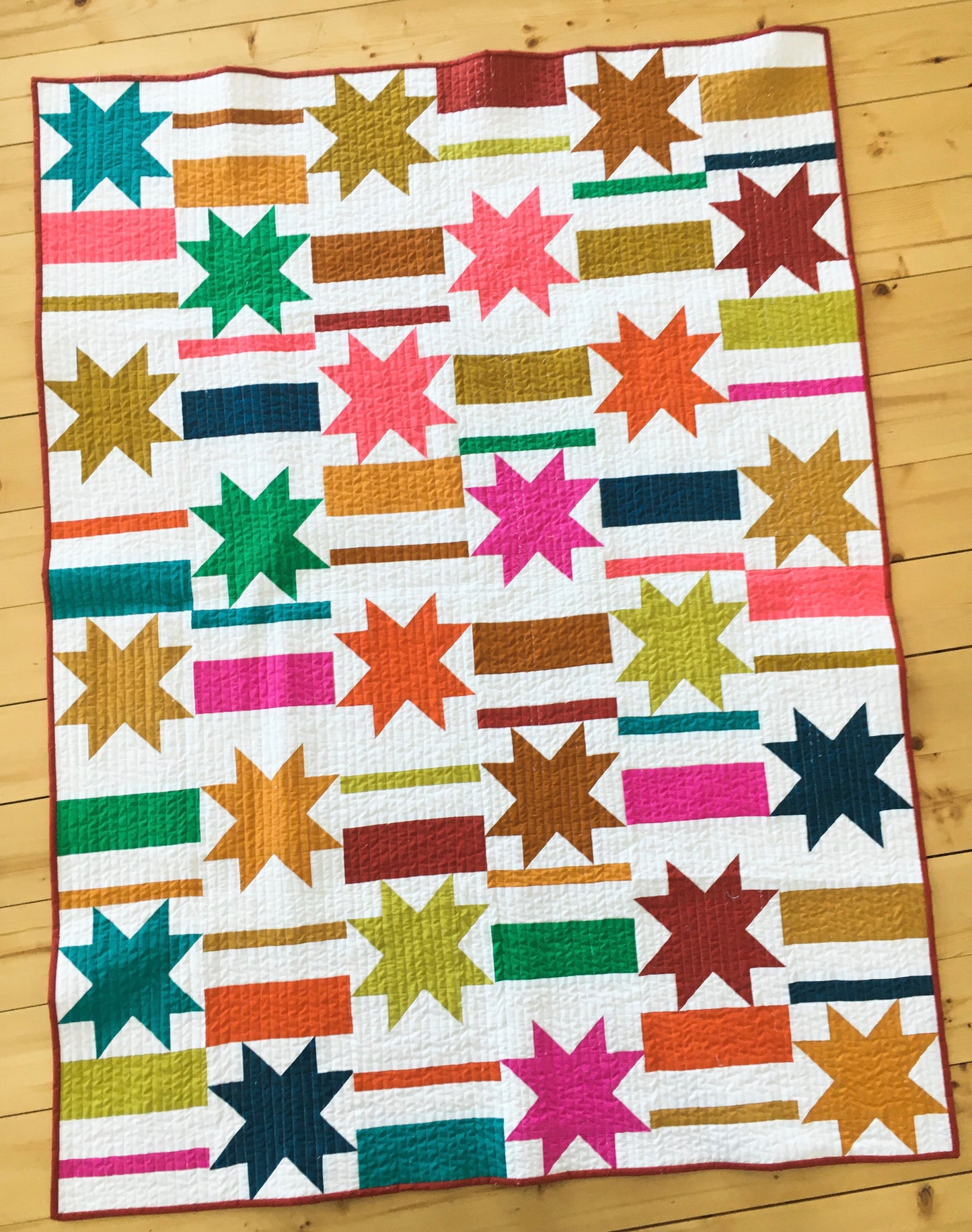 Mismatched Stars and Stripes PDF Pattern