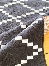 Load image into Gallery viewer, Stepwell Throw Size Handmade Quilt
